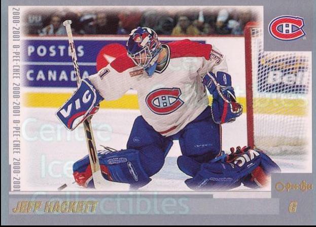 Jeff Hackett #124 2000-01 O-Pee-Chee Hockey