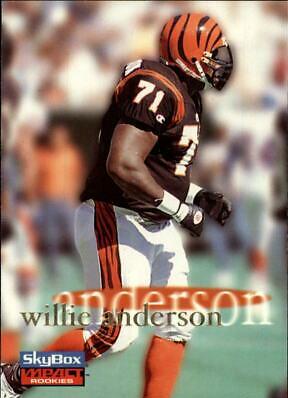 Willie Anderson #14 Football Cards 1996 Skybox Impact Rookies