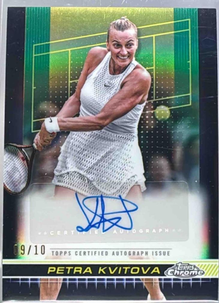 Petra Kvitova [Black Refractor] #TCA-PKA