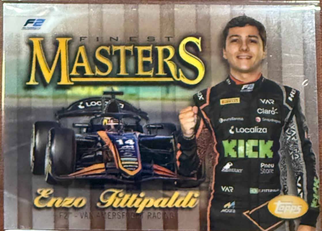 Enzo Fittipaldi #MST-13 Racing Cards 2024 Topps Finest Formula 1 Masters