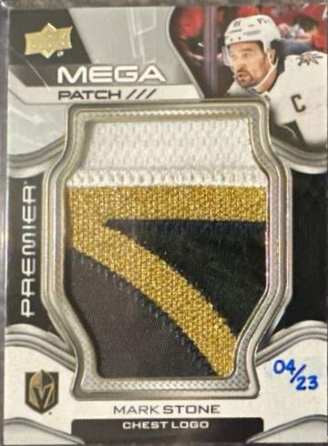 Mark Stone #PMP-MS 2022 Upper Deck Premier Mega Patch Hockey