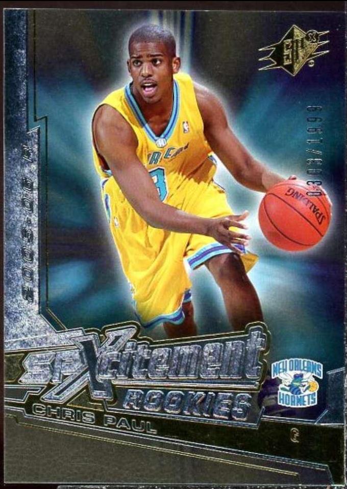 Chris Paul #XCR1 Basketball Cards 2005 Spx Spxcitement Rookies