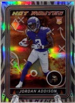 Jordan Addison [Silver Seismic] #HR-8 Prices | 2023 Panini Phoenix