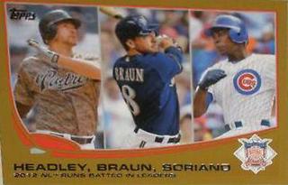 Chase Headley / Ryan Braun / Alfonso Soriano