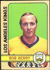 Bob Berry #21 Hockey Cards 1972 Topps