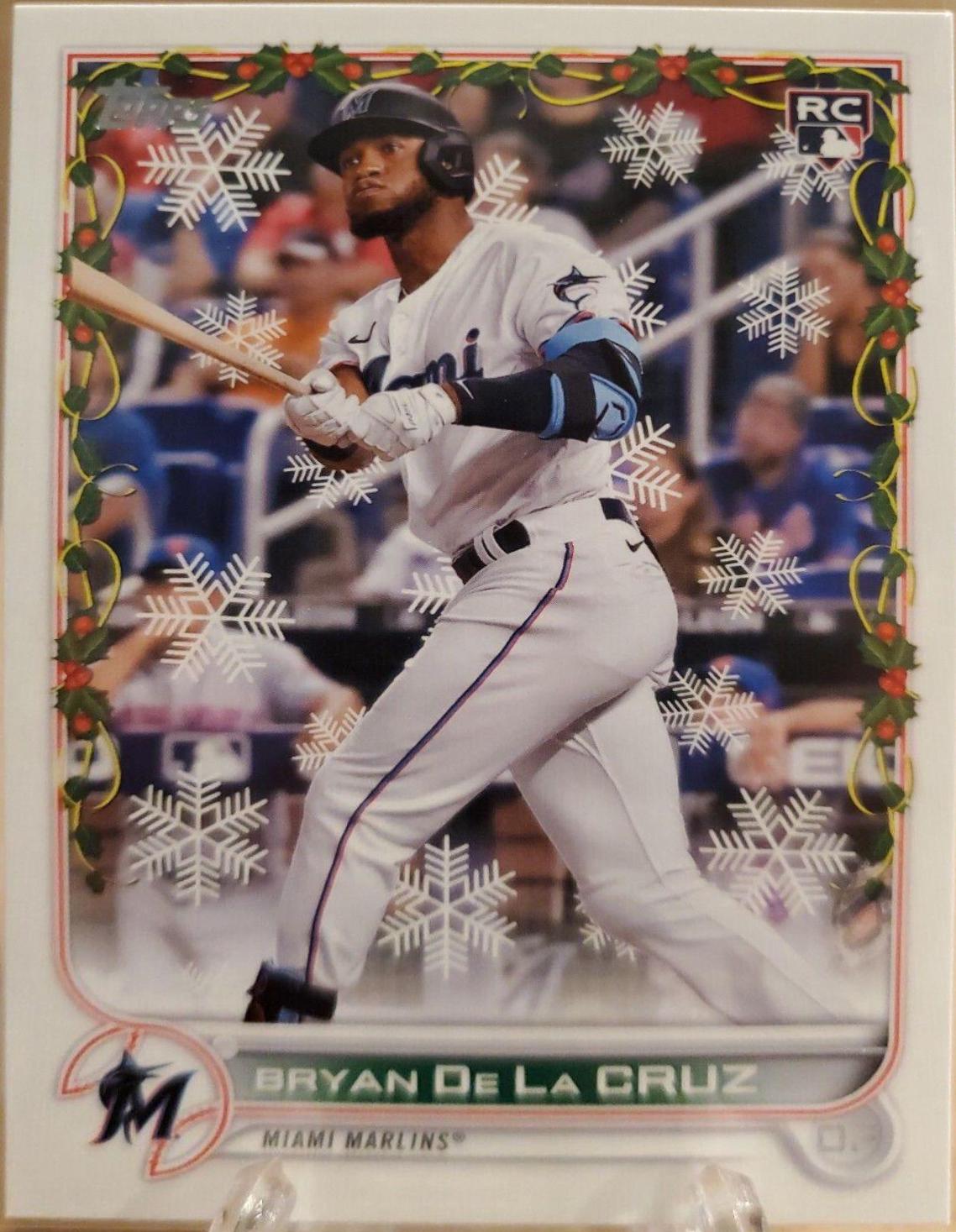 Bryan De La Cruz #HW113 Baseball Cards 2022 Topps Holiday