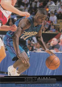 Rickey Davis #15 Basketball Cards 1999 Upper Deck