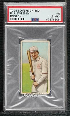 Bill Sweeney #NNO Baseball Cards 1909 T206 Sovereign 350