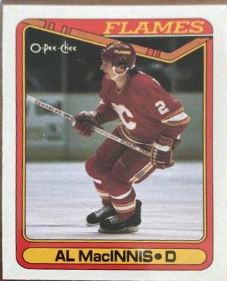 Al MacInnis #127 Hockey Cards 1990 O-Pee-Chee
