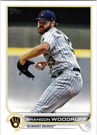 Brandon Woodruff #336 Baseball Cards 2022 Topps