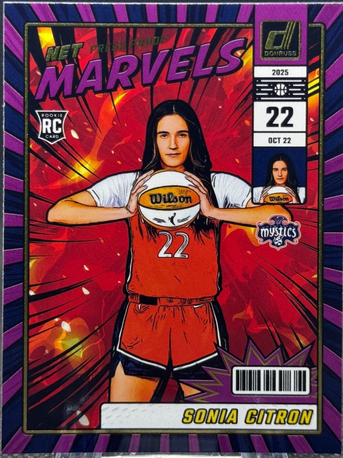 Sonia Citron [Press Proof Purple] #4 Prices | 2025 Panini Donruss