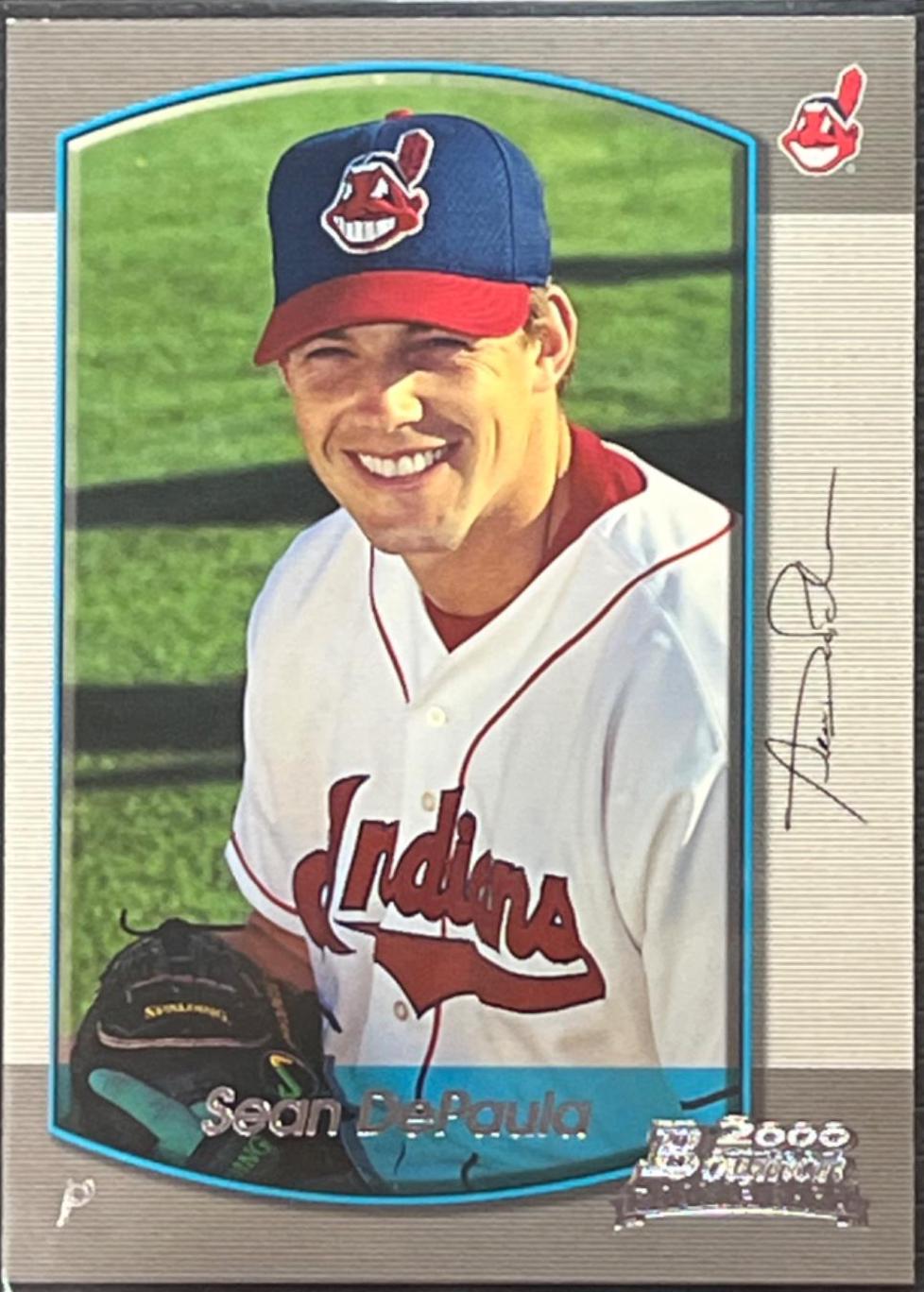 Sean DePaula #308 2000 Bowman Baseball