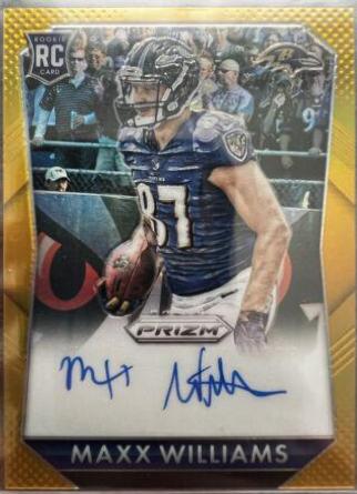 Maxx Williams [Gold Prizm] #RS-MW