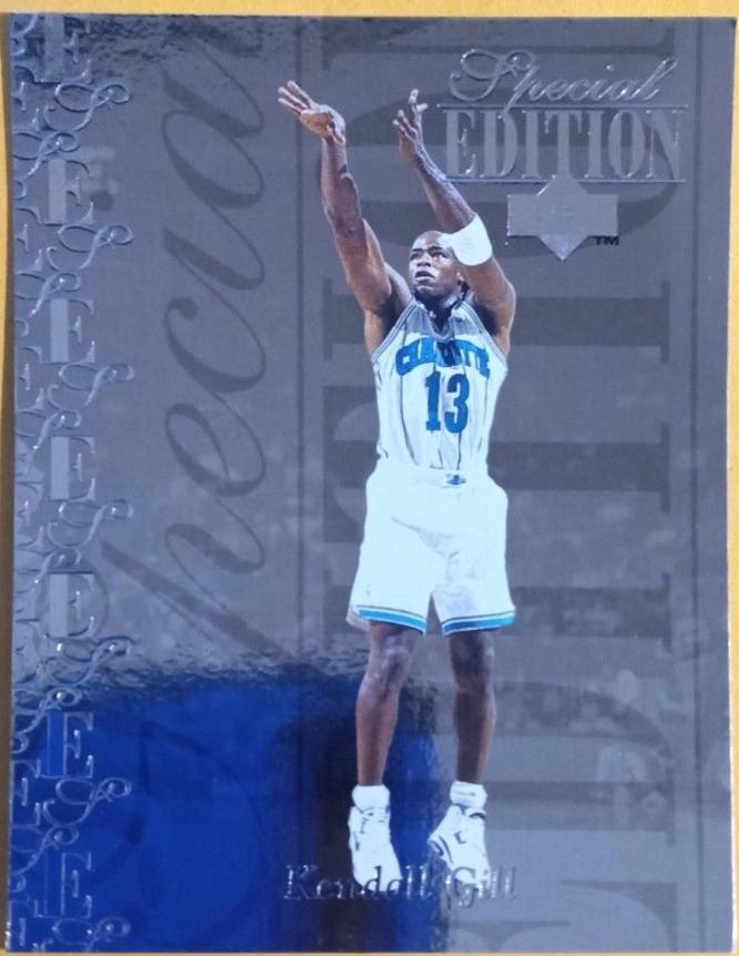 Kendall Gill #SE98 1995-96 Upper Deck Basketball Special Edition