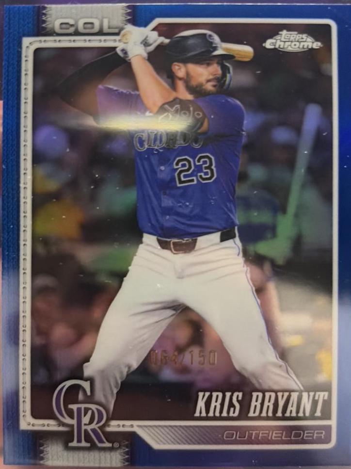 Kris Bryant [Blue Refractor] (2026 Topps Chrome)