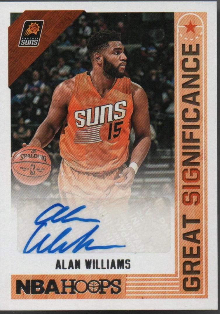 Alan Williams #GS-AWL 2017 Panini Hoops Great Significance Basketball