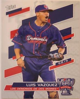 Luis Vazquez #CD-LV Baseball Cards 2020 Topps Pro Debut