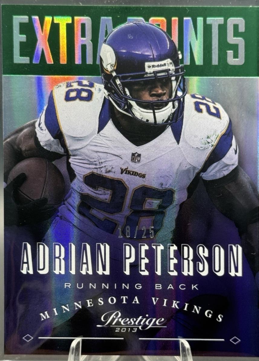 Adrian Peterson [Extra Points Green] #110