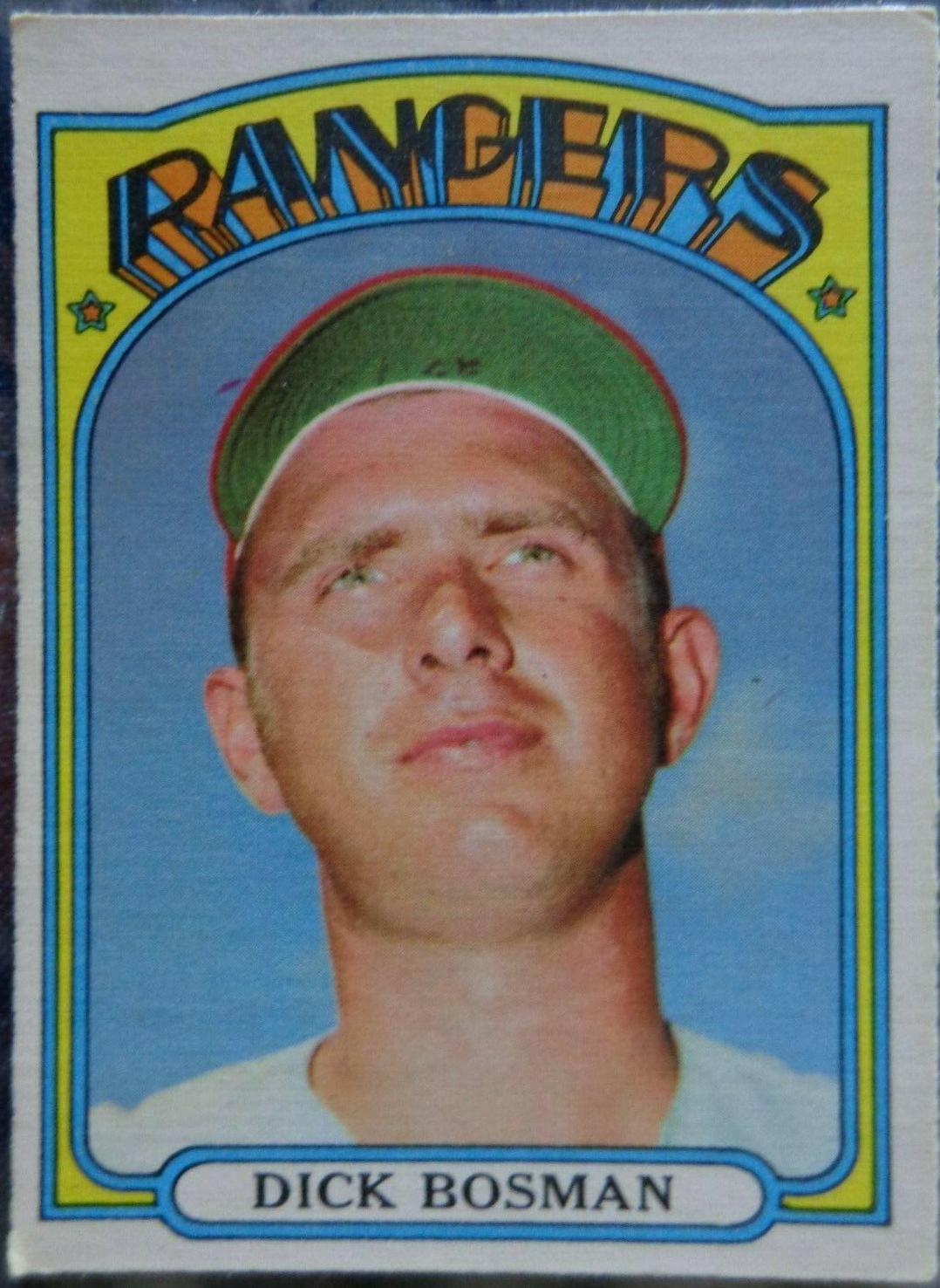 Dick Bosman #365 1972 O-Pee-Chee Baseball