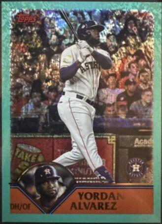 Yordan Alvarez [Aqua Sparkle] #243