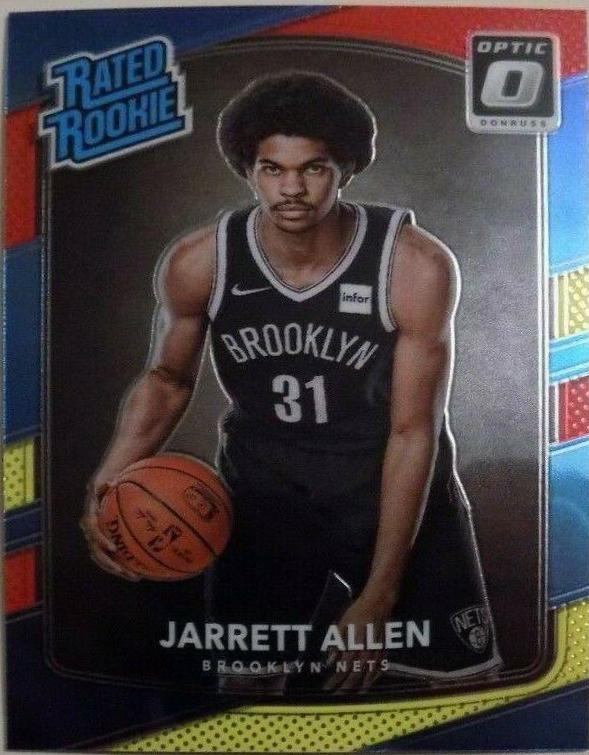 Jarrett Allen #179 Basketball Cards 2017 Panini Donruss Optic