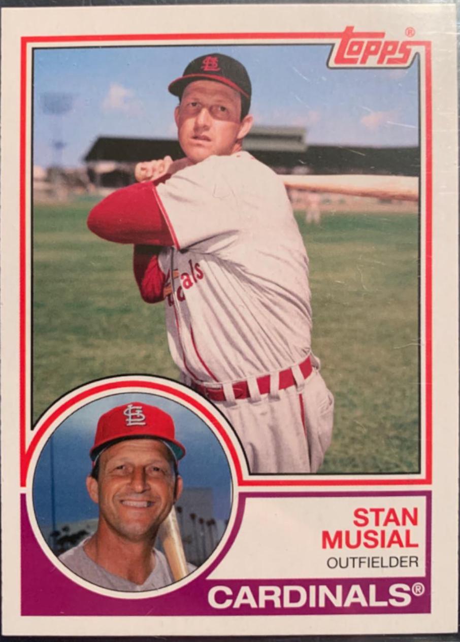 Stan Musial #177 2021 Topps Archives Baseball