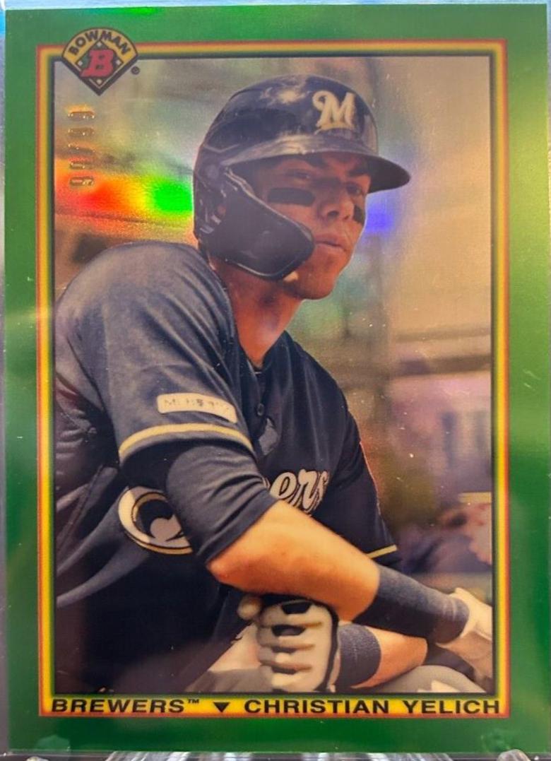 Christian Yelich [Green Refractor] #90BCY