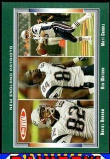 Matt Cassel, Daniel Graham, Ben Watson