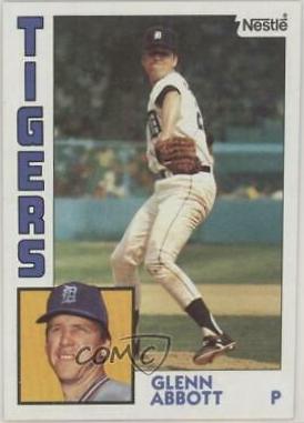 Glenn Abbott #356 Baseball Cards 1984 Topps