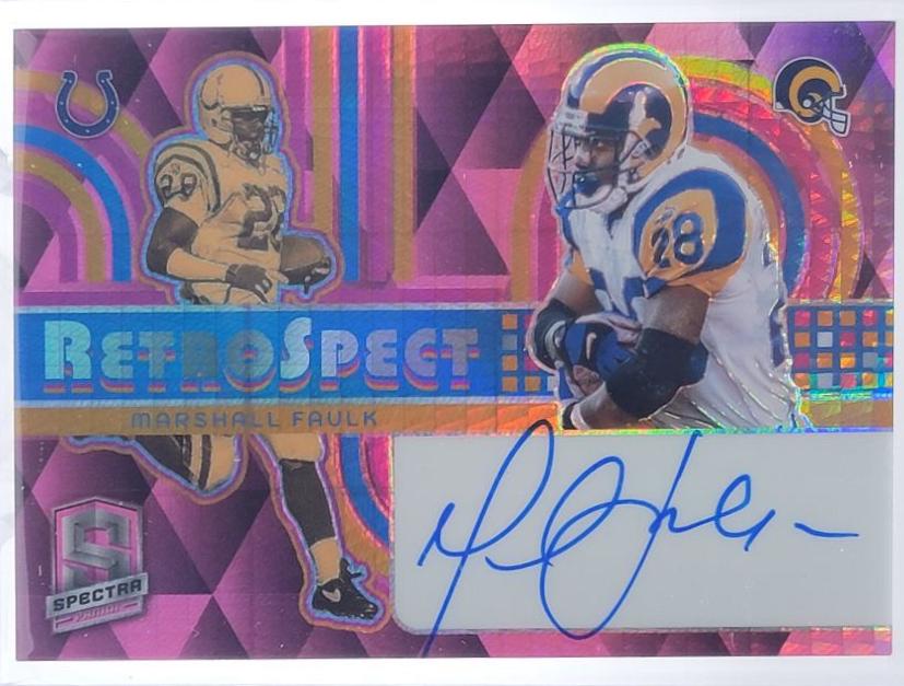 Marshall Faulk [Pink Neon] #RSA-MFK