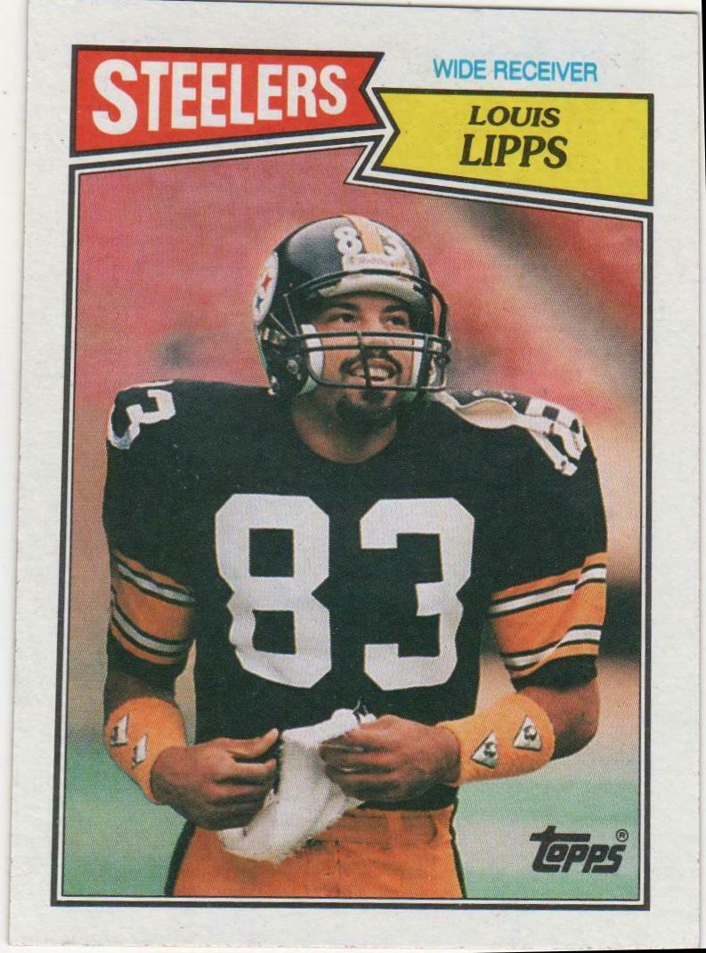 Louis Lipps #287 Football Cards 1987 Topps