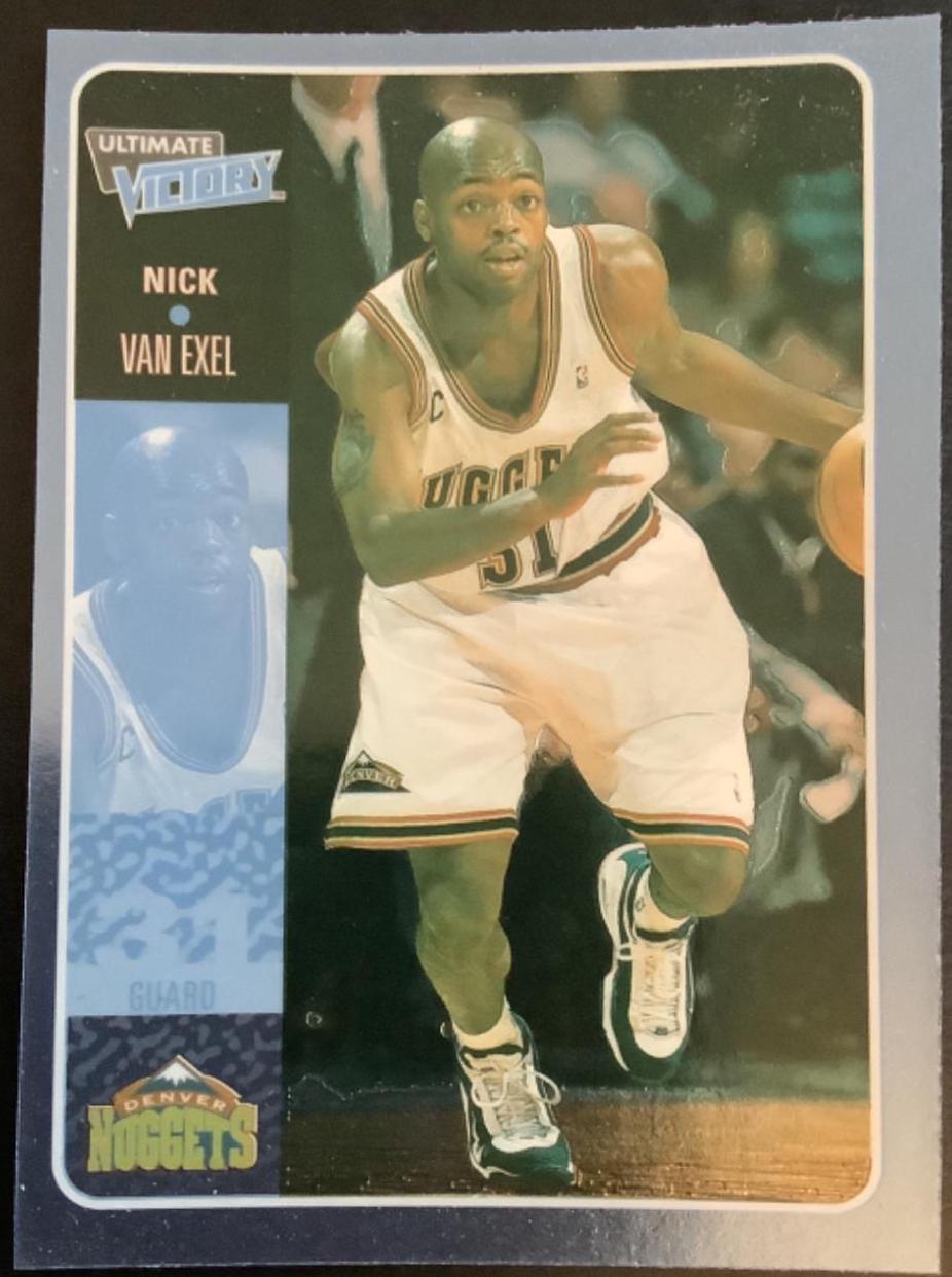 Nick Van Exel #14 Basketball Cards 2000 Ultimate Victory