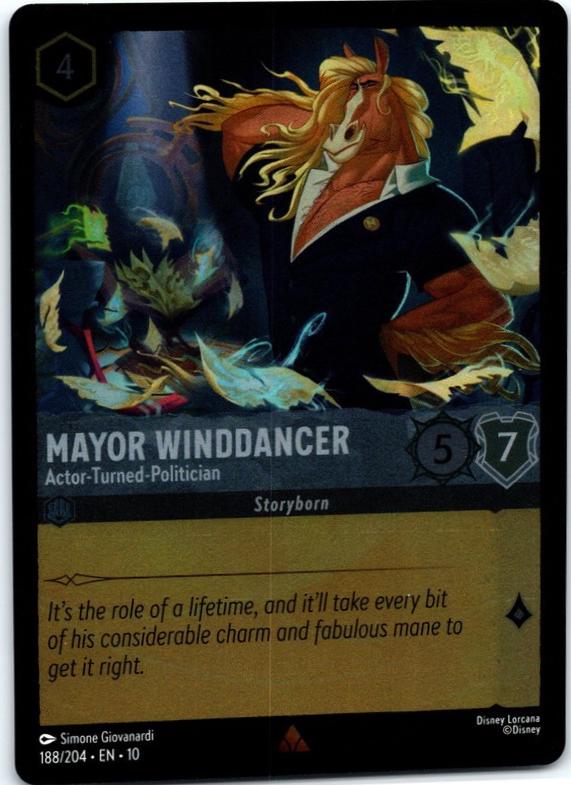 Mayor Winddancer - Actor-Turned-Politician [Foil] #188