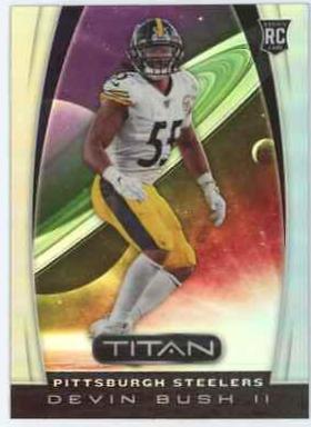 Devin Bush II #T12 Football Cards 2019 Panini Chronicles Titan