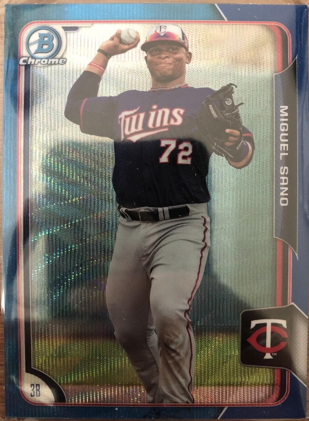 Miguel Sano [Blue Wave Refractor] #BCP33