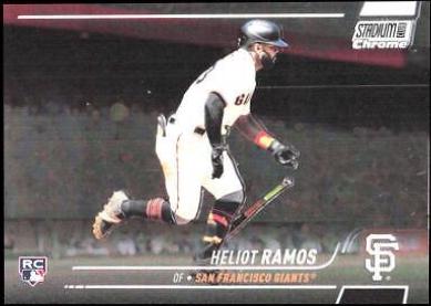 Heliot Ramos #326 Baseball Cards 2022 Stadium Club Chrome