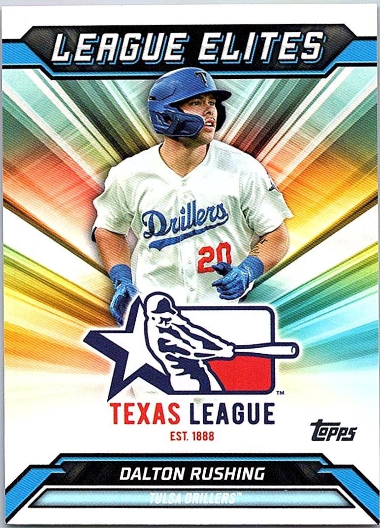 Dalton Rushing #LE-17 2025 Topps Pro Debut League Elites Baseball