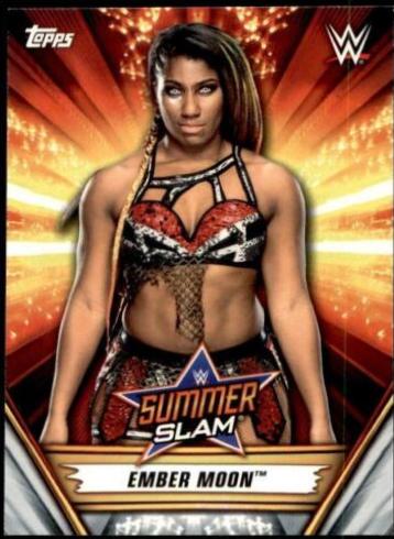 Ember Moon #20 Wrestling Cards 2019 Topps WWE SummerSlam