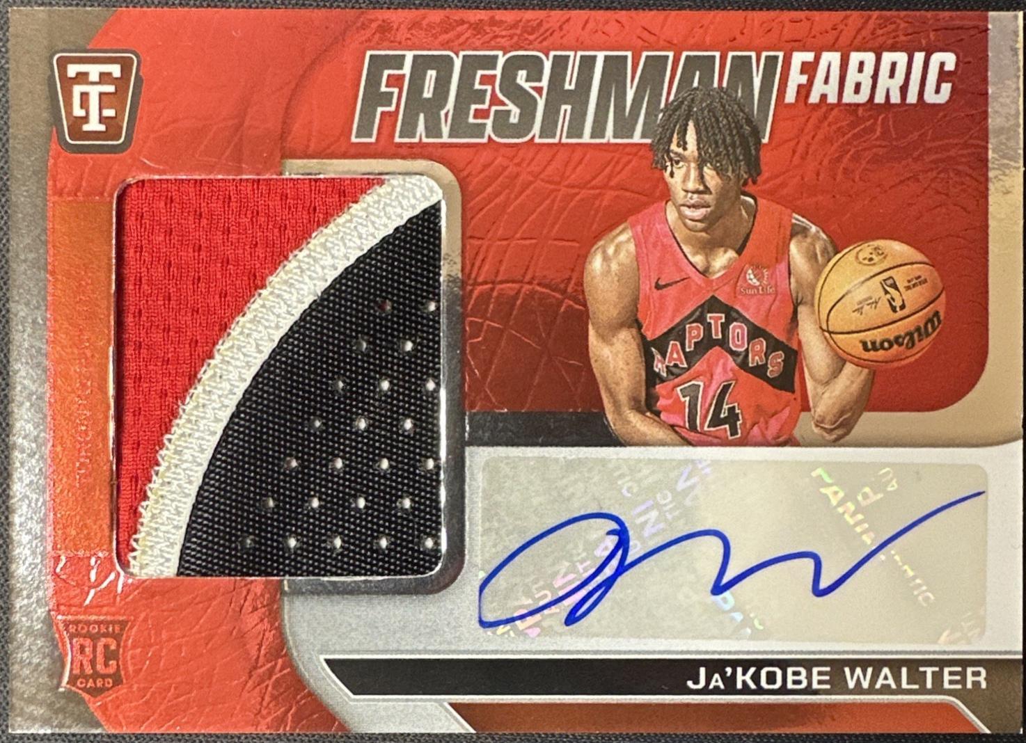 Ja'Kobe Walter [Mirror Red] #FFS-WAL