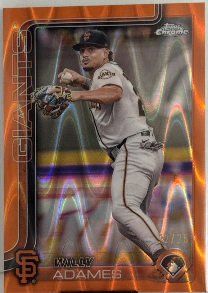 Willy Adames [Orange Raywave] #282