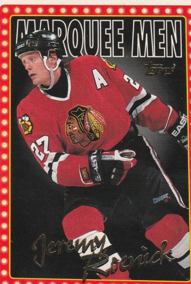 Jeremy Roenick #3 Hockey Cards 1995 Topps