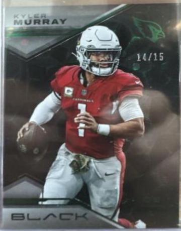 Kyler Murray #5 Football Cards 2023 Panini Black
