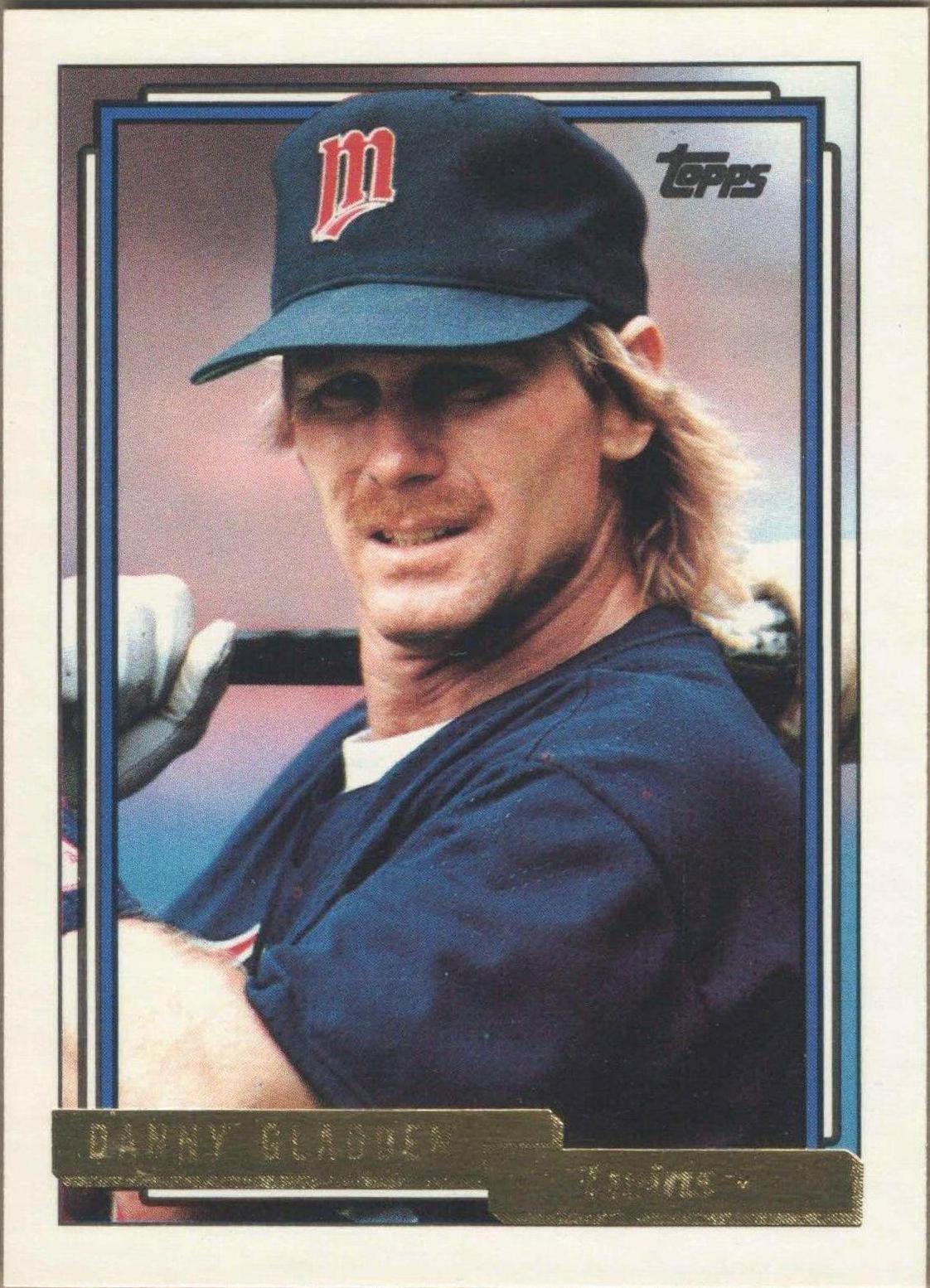 Danny Gladden #177 Baseball Cards 1992 Topps Gold