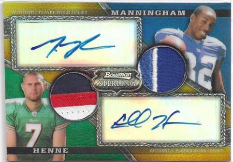 Chad Henne [Jersey Gold Refractor] #147