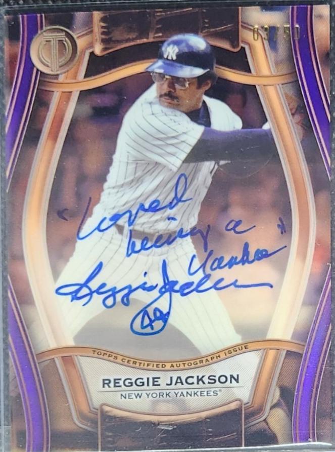 Reggie Jackson [Purple] #PTGA-RJA