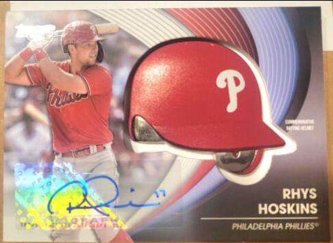 Rhys Hoskins [Autograph] #BH-RH
