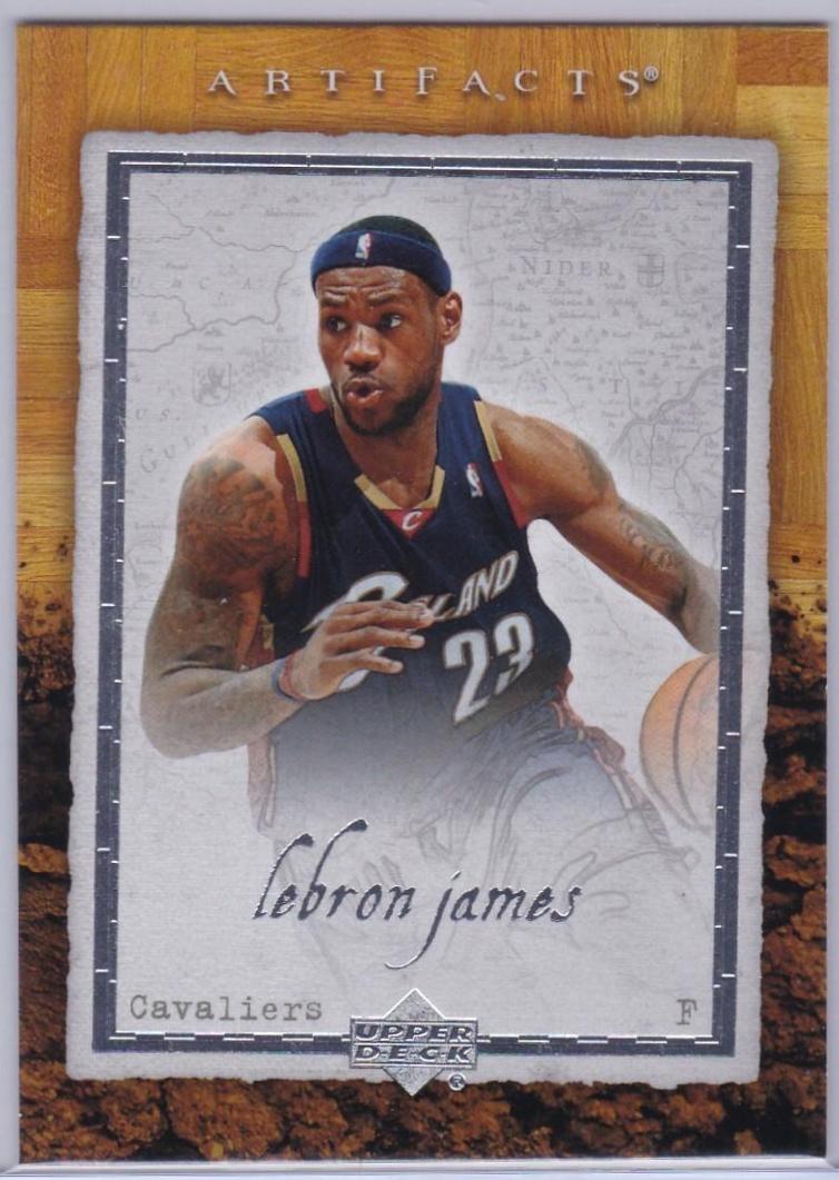 LeBron James #16 2007-08 Upper Deck Artifacts Basketball
