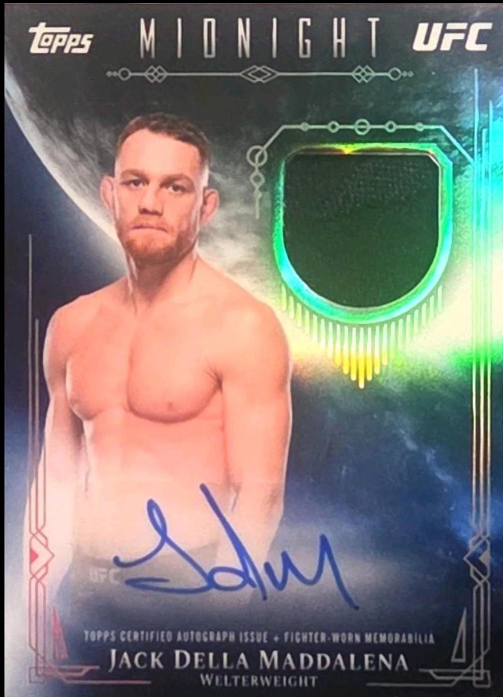 Jack Della Maddalena #VRA-JD Prices | 2026 Topps Midnight UFC
