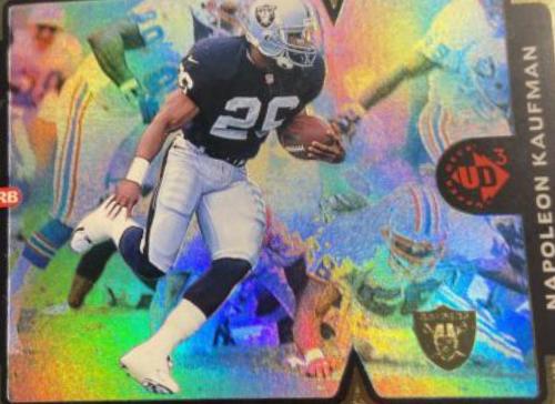 Napoleon Kaufman #214 1998 Upper Deck UD3 Football