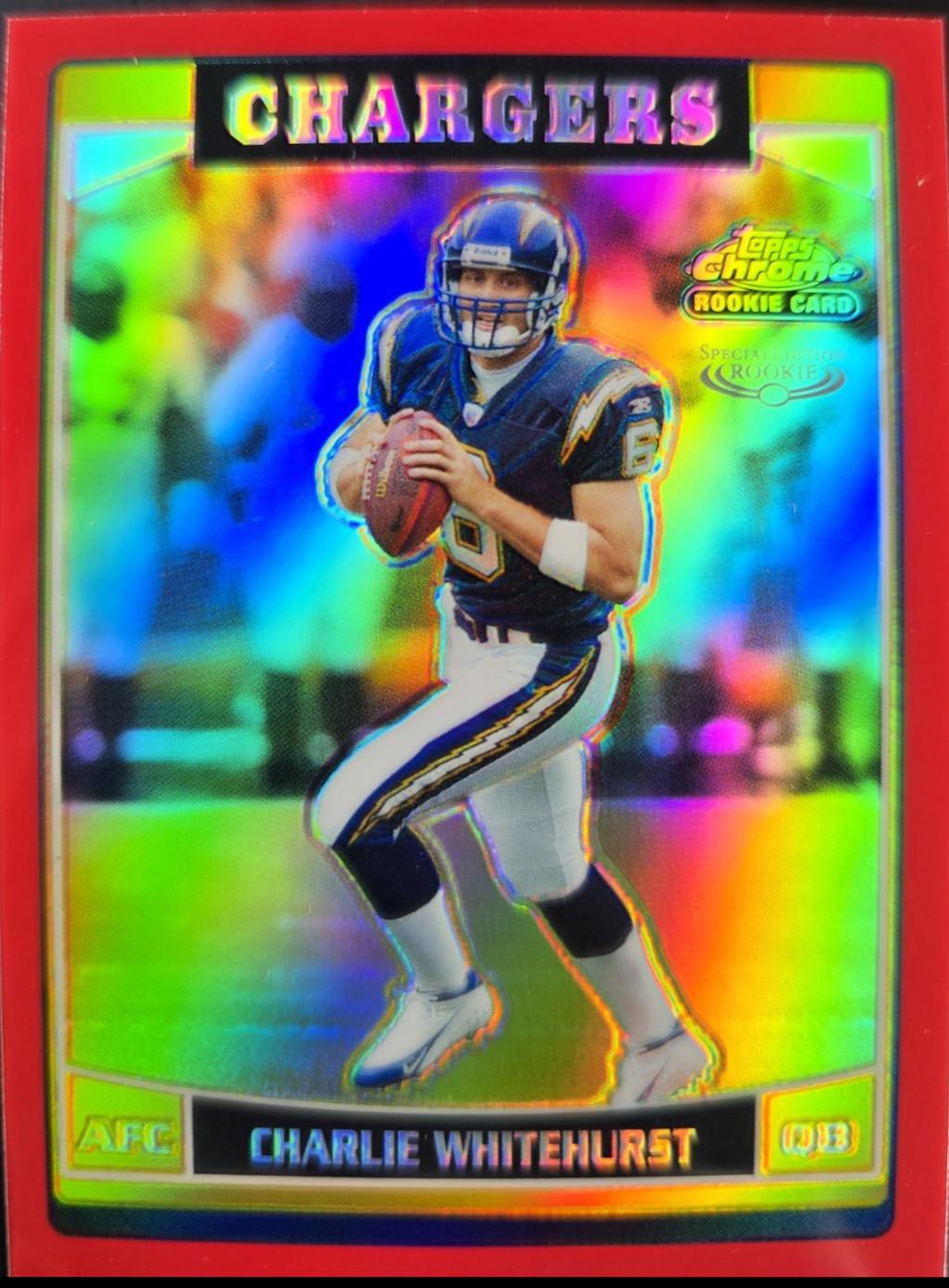 Charlie Whitehurst [Red Refractor] #261